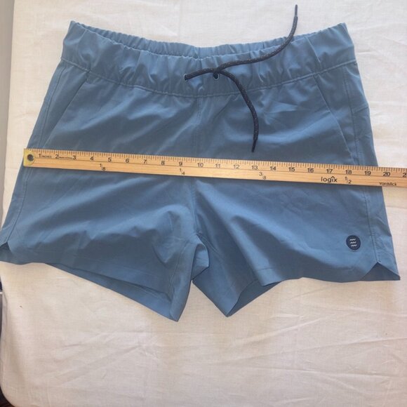 Free Fly Apparel Women's Pull On Shorts Blue Size M Like New Condition - Picture 8 of 8